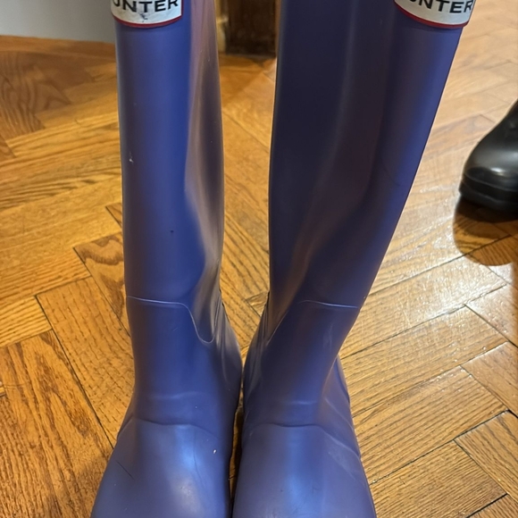 Hunter Black Tall Rain Boots main image 9
